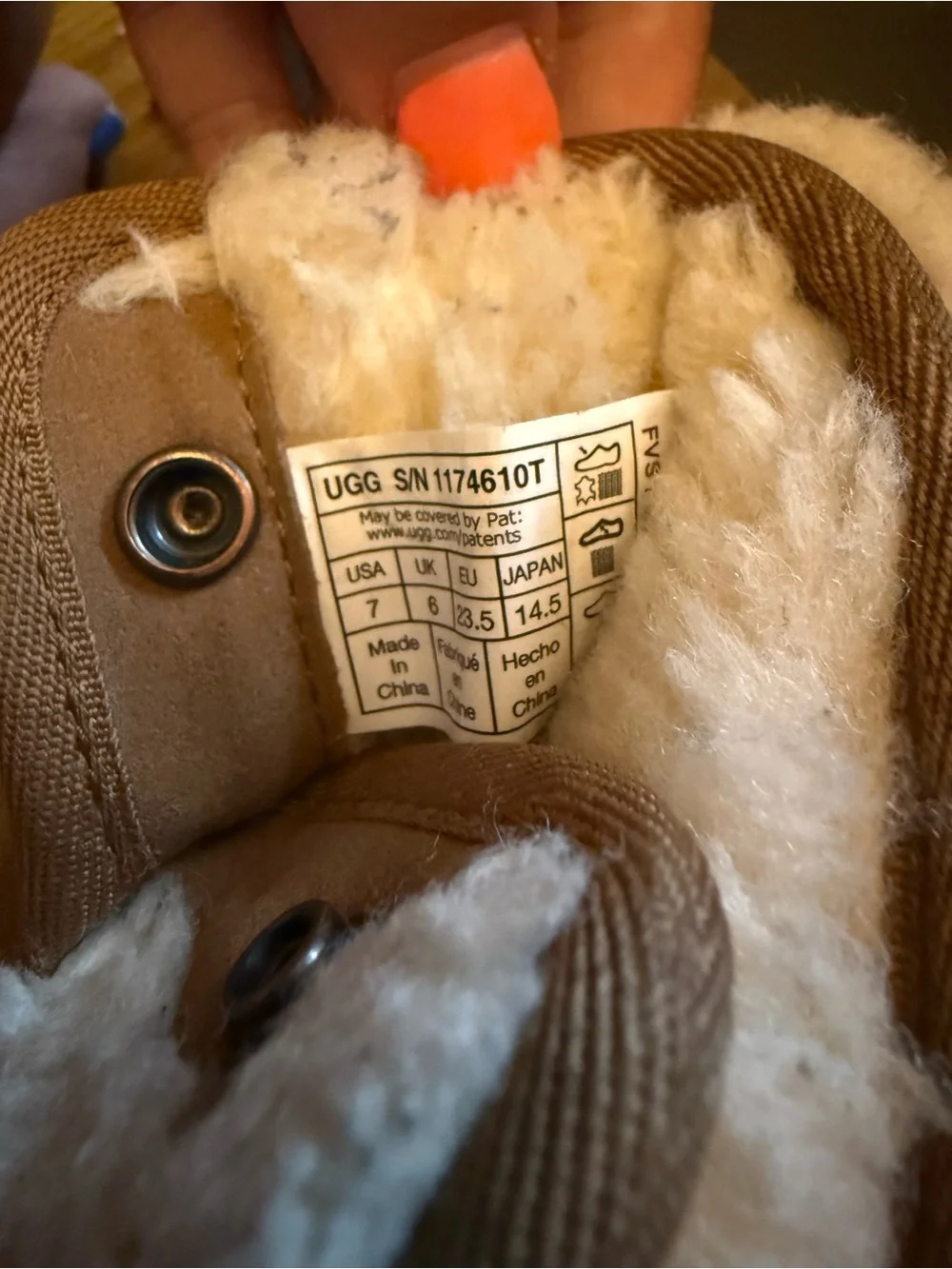 UGG Jona Luxury boot - Chestnut